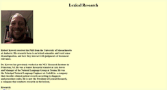 Desktop Screenshot of lexicalresearch.com